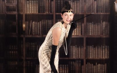 Vintage Library Backdrop